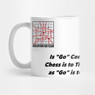 Chess is to Go Mug